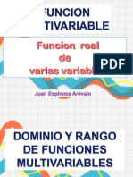 Dominio & Rango D Func Multivariab 24