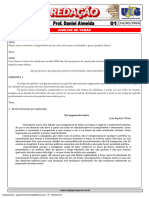 Lista 01 para 14-03-24 - CURSO - REDAÇÃO - Daniel Almeida