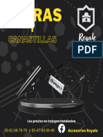 Catalogo de Barras y Canastillas