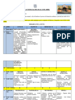 PLAN SEMANAL 7Â°B SEMANA DEL 08 AL 12  DE ABRIL