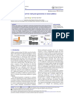 Data Analytics Approach For Melt-Pool Geometries in Metal Additive Manufacturing