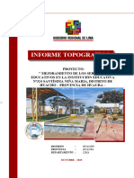 Informe Topografico