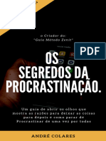 Os Segredos Da ProcrastinacÌ Aì o - AndreÌ Colares 79309