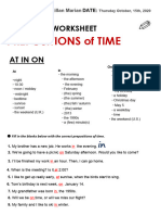 Prepositions of time-IN, ON, AT-1