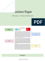 How To Do A Position Paper