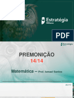 Premonição ESA - Matemática - Prof. Ismael Santos