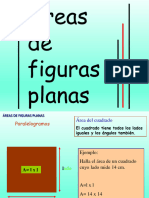 Areas de figuras planas