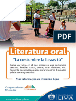 Manual Del Concurso de Literatura Oral