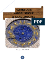 Astrologie Kabbalistique Mois Lunaires