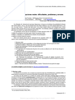 C20 Valoracion de Opciones Reales Dificultades, Problemas y Errores