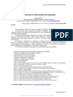 C12 207 Errores en Valoraciones de Empresas