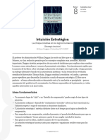 Artículo GetAbstract Intuicion Estrategica Duggan 2017