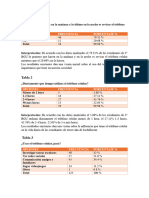 TABULACIONES