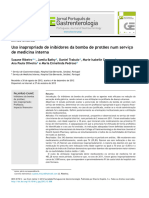 Uso inapropriado de inibidores da bomba de protões num servic¸o de medicina interna