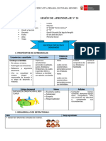 Sesion de Aprendizaje #20 - Personal Social - 111531