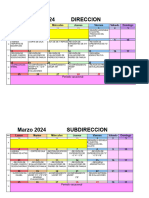 Calendario Marzo 2024