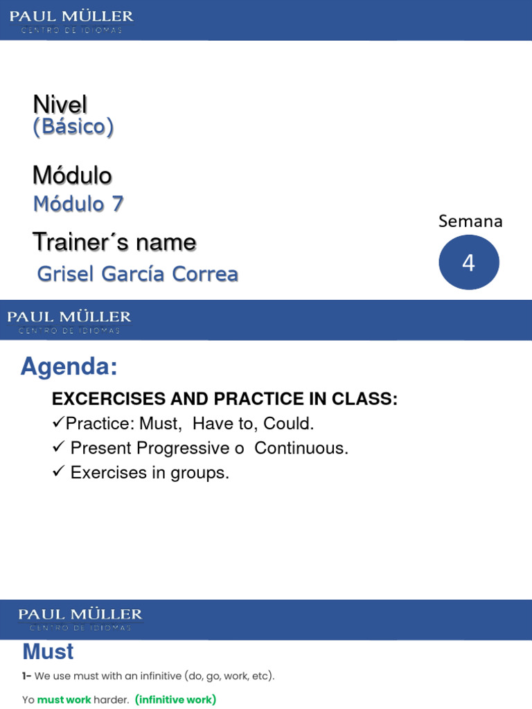 7 - PPT INSTITUCIONAL 2024 - 4 Semana | PDF | Syntax | Linguistic ...
