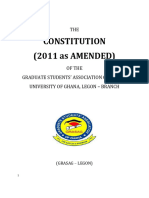 GRASAG CONSTITUTION-2011 (As Amended)