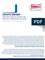 Grupo Bimbo Reporta Resultados Del 3T23 - VFF