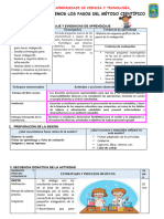 sesion de aprendizaje de CIENCIA 30 MARZO