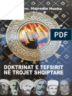 Dr. Hajredin Hoxha Doktrinat e Tefsirit Në Trojet Shqiptare