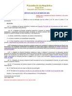 Decreto NR 4.622 de 21 de Marco de 2003