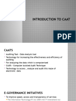 Introduction To CAAT