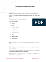 16.- Unidad de inspección de alimentos varios(1)