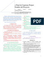 Modelo Final de Informe de Capstone Project