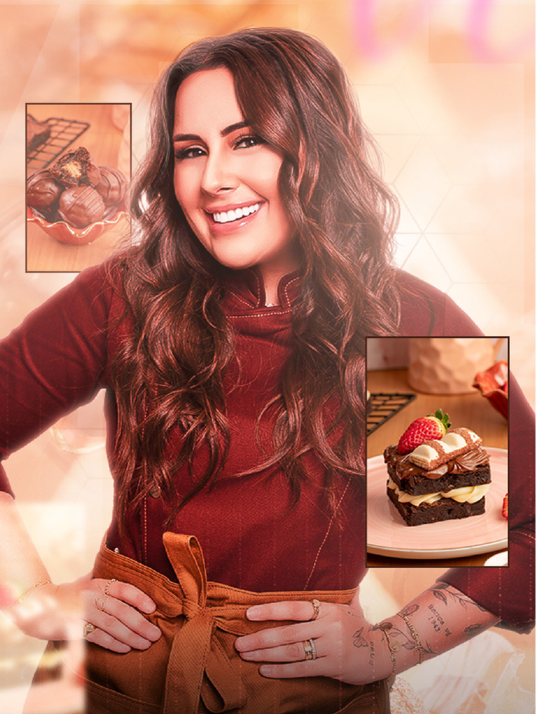 Bolo de Chocolate Com Ganache - Ana Brownie | PDF