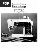 Instructions Machine A Coudre Singer 15k88