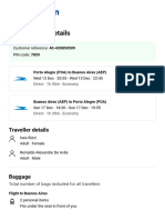 40 430850509 Flight Booking Details