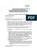 Semana 4 Trabajo Final Asignatura Sistema Informacion