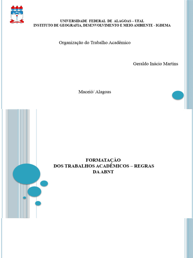 Normas ABNT para Trabalhos Acadêmicos | PDF | Citação | Abstract (resumo)