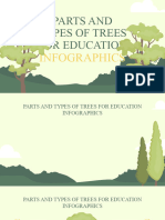Parts Types of Trees for Education Infographics