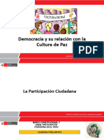 Módulo VI - Democracia y Su Relación Con La Cultura de Paz