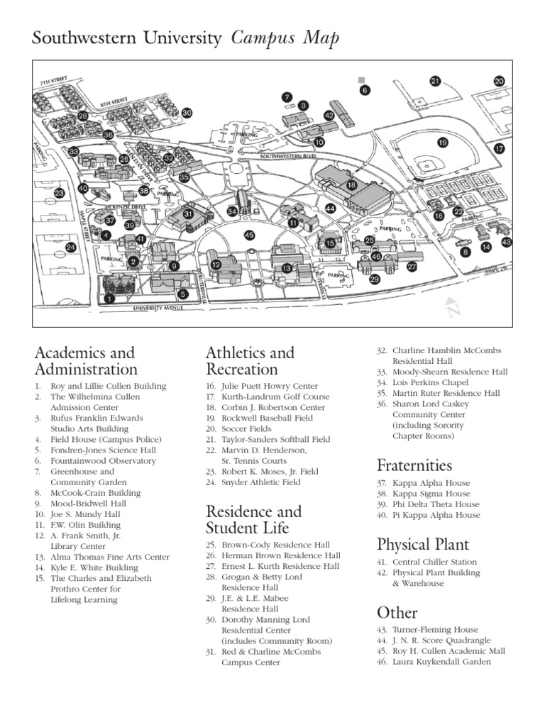 University Of Louisville Campus Map Pdf