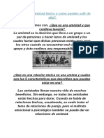 ¿Que Es Una Amistad Tóxica y Como Puedes Salir de Ella?