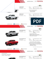 Toyota Hilux Catálogo Nuevos Precios 2024