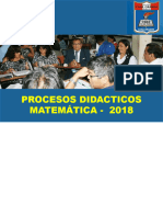 Procesos Didacticos-MATEMÁTICA 2018