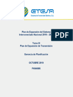 Tomo III Plan de Expansin Del Sistema de Transmisin 20192033