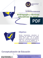 Andragogía y Técnicas Educativas 2021-1