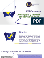 Andragogía y técnicas educativas 2021-1