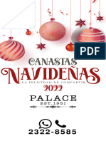 Catálogo Canastas Navideñas Palace 2022