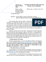 CV gửi đơn vị, DN hướng dẫn thực hiện đăng thông báo tuyển dụng lao động Việt Nam