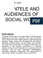 Clientele and Audiences of Social Work