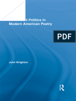 (Literary Criticism and Cultural Theory) John Wrighton - Ethics and Politics in Modern American Poetry-Routledge (2009)