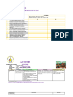 ACTIVIDAD DE APRENDIZAJE Del 3 de Mayo Del 2023