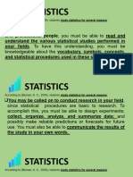 Mat112 Intro To Statistics