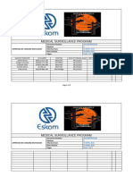 11.2 Medical Surveillance Programme